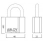 cadenas ABLOY PL330 - SENTRY classe 3 européen
