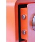 Coffre fort de couleurs à code BASI MySafe couleur orange
