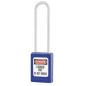 Master Lock S31-LT bleu - cadenas de consignation électrique anse longue