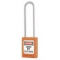 Master Lock S31-LT orange - cadenas de consignation électrique anse longue