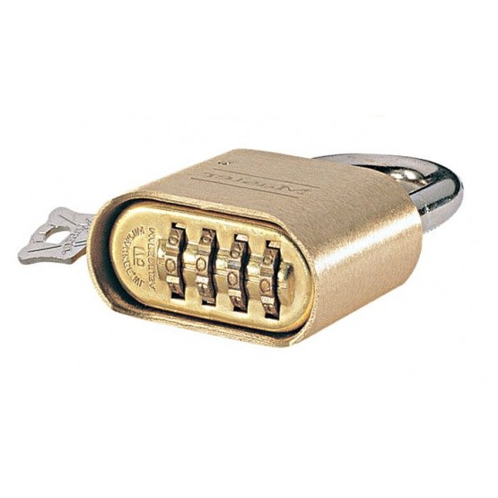 Cadenas à combinaison frontale Master Lock 1525, cadenas 3 molettes