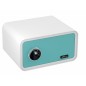Coffre-fort de couleur BASI MySafe 430 à empreinte digitale bleu et blanc