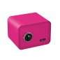 Coffre-fort de couleur BASI MySafe 350 à empreinte digitale rose