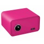 Coffre-fort de couleur BASI MySafe 430 à empreinte digitale rose