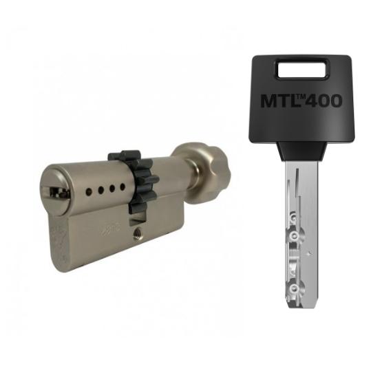  Cylindre à bouton et à roue dentée MUL-T-LOCK Classic Pro clé métal